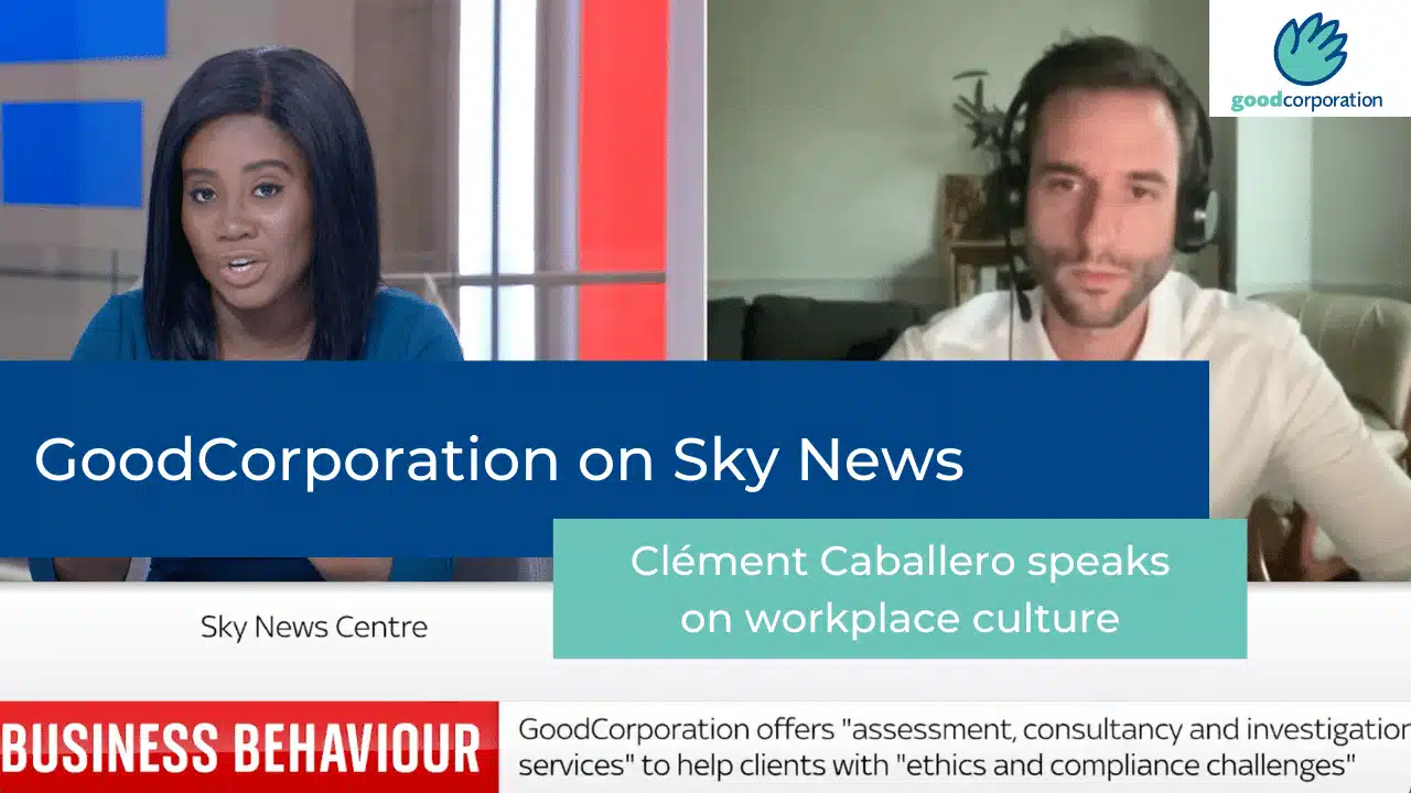 Thumbnail of GoodCorporation Manager Clément on Sky News